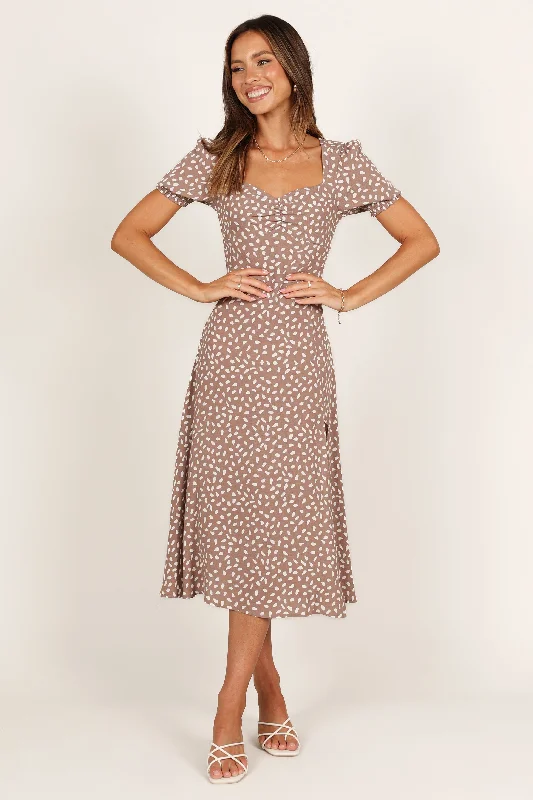 Franklin Dress - Mocha