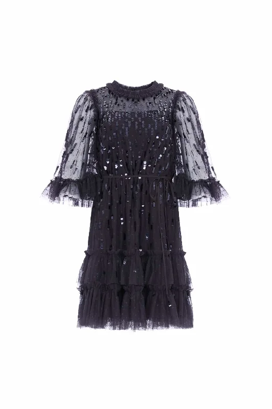 Sequin Dash Mini Dress