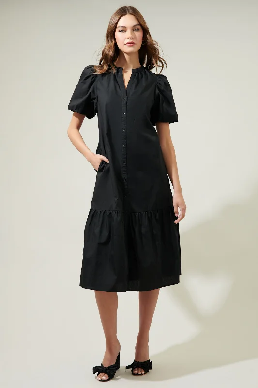 Stilwell Short Sleeve Midi Dress