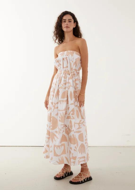 Tube Midi | Willow Print