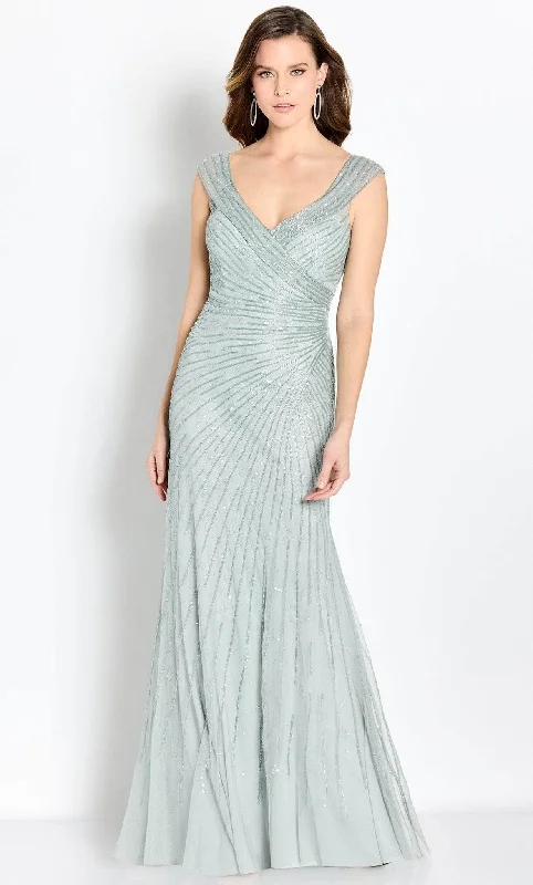 Cameron Blake CB755 - Beaded Sheath Formal Dress