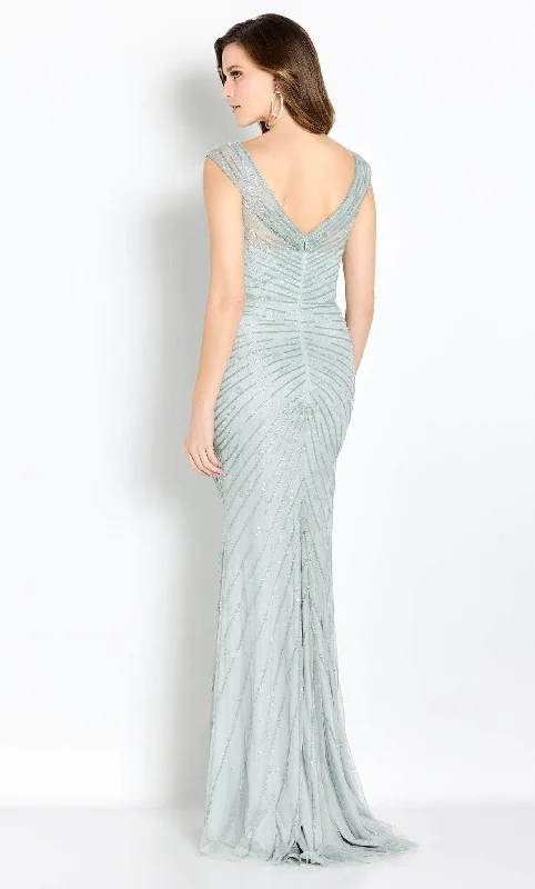 Cameron Blake CB755 - Beaded Sheath Formal Dress