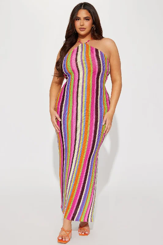 Forbidden Maxi Dress - Multi Color