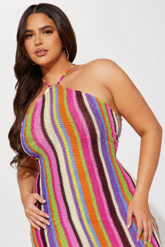 Forbidden Maxi Dress - Multi Color