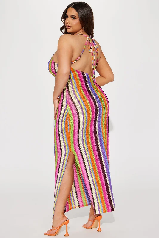 Forbidden Maxi Dress - Multi Color