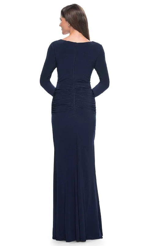 La Femme 30813 - Long Jersey Evening Dress