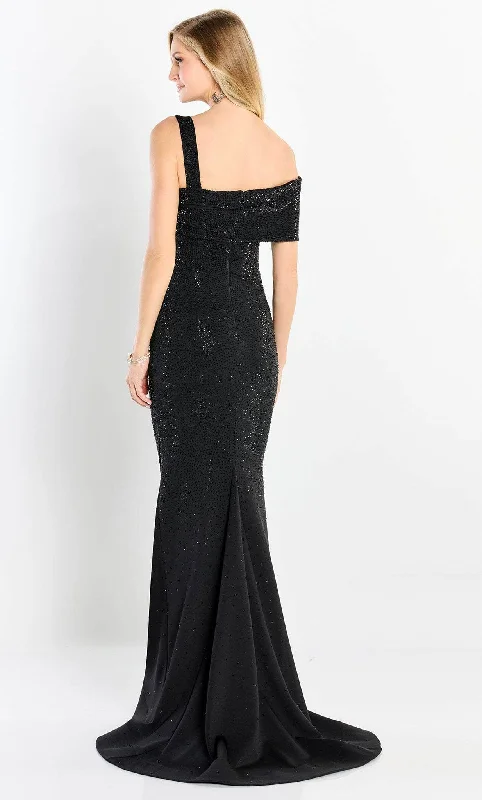 Montage by Mon Cheri M2214 - One Strap Beaded Trumpet Gown