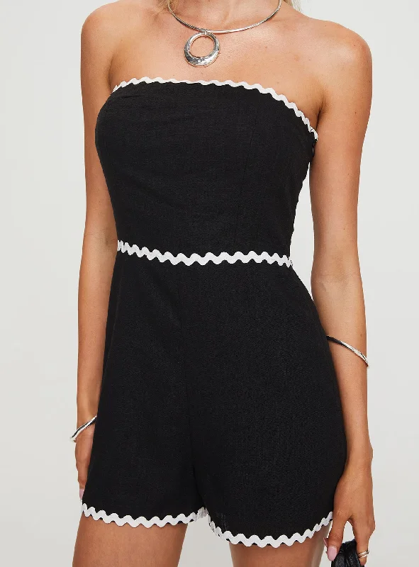 Possi Romper White / Black