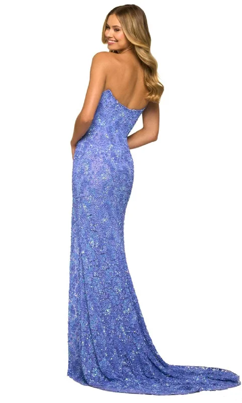 Sherri Hill 55448 - Sequin Strapless Evening Gown