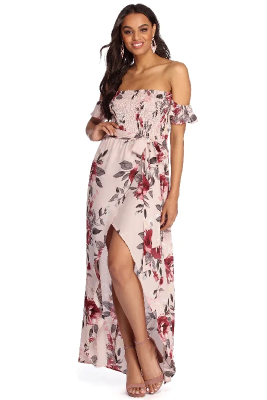 Floral To The Maxi Dress