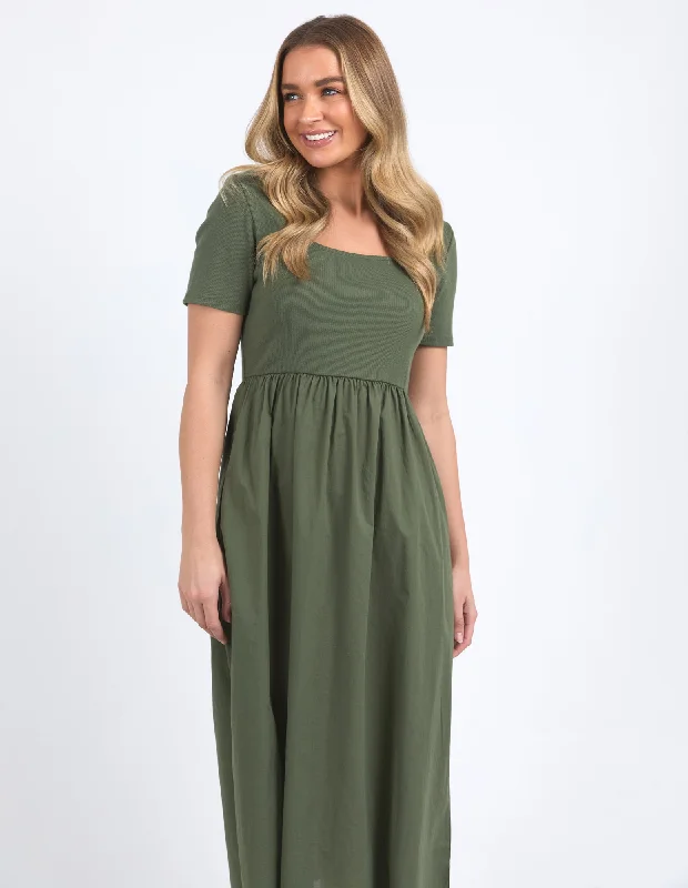 Foxwood Ella Dress Khaki