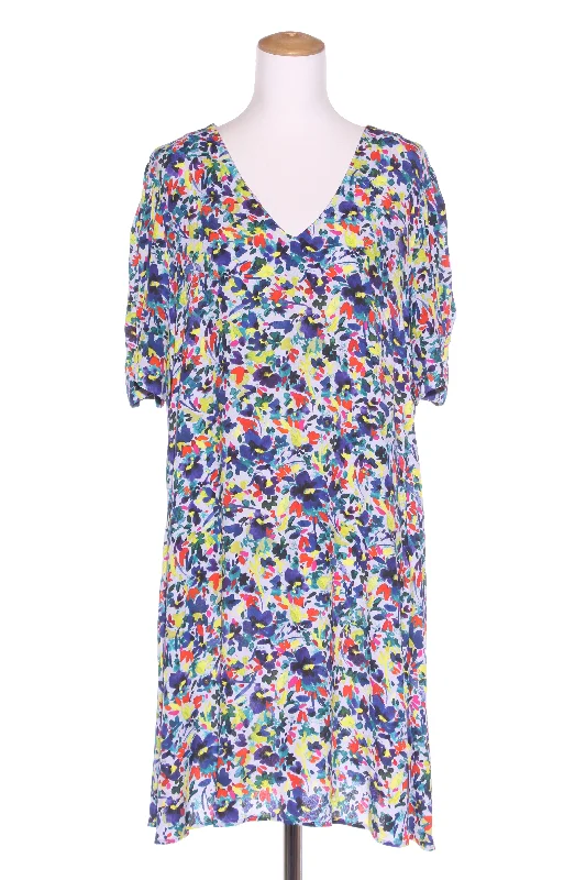 MAX - Painted floral print dress! 14