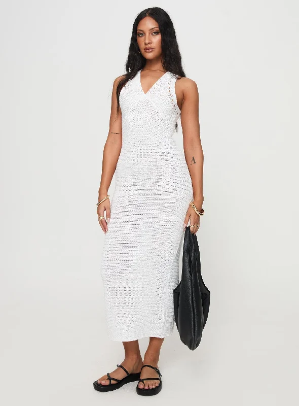 Nyman Maxi Dress White