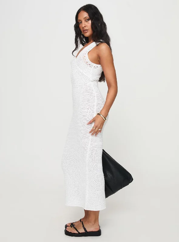 Nyman Maxi Dress White