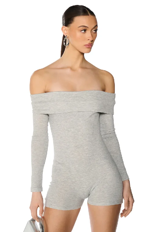 COMFY COZY KNIT ROMPER