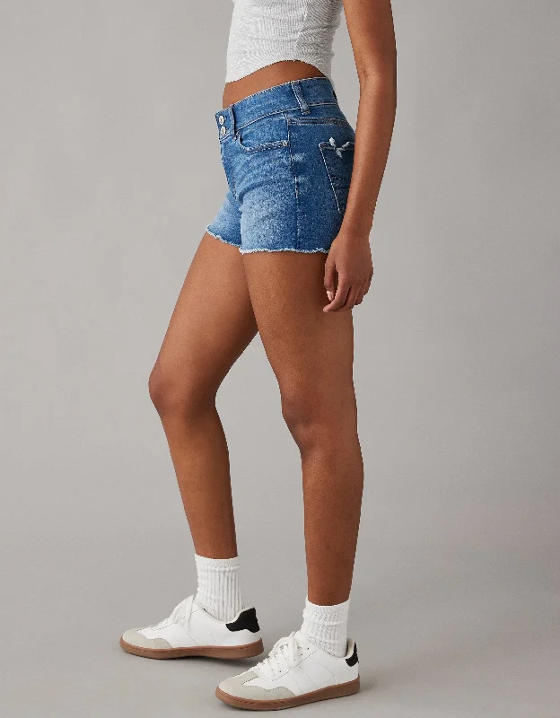 Grab Yours Before It’s Too Late!AE Next Level High-Waisted Denim Short Short