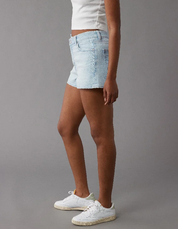 Your Exclusive Offer Awaits!AE Stretch Denim Mom Short