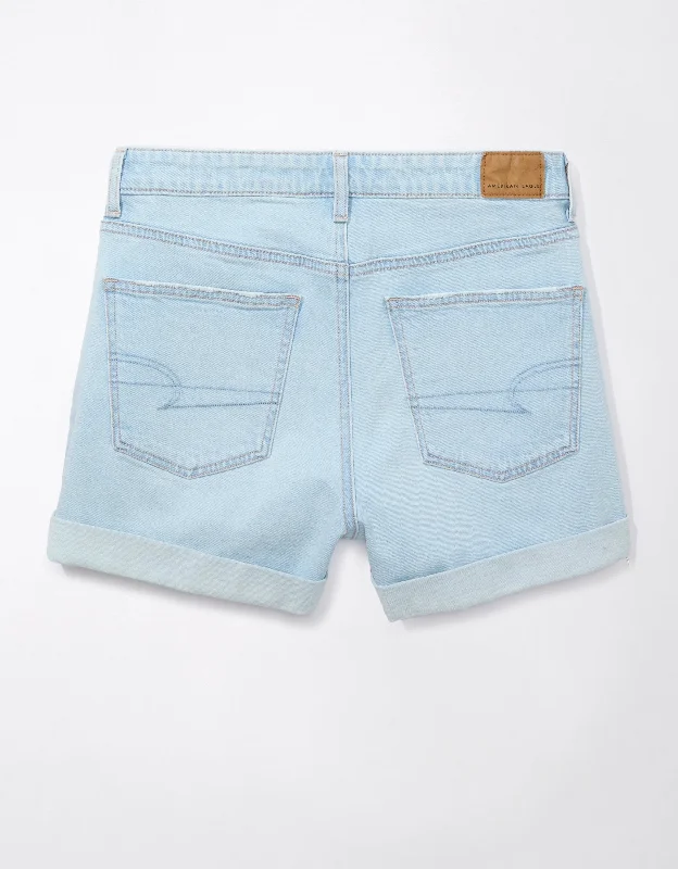 Steals and Deals Await!AE Strigid Denim Mom Short