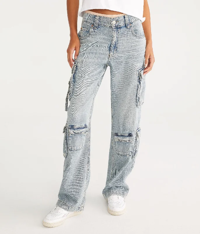 Save More Than Ever!Aeropostale Low-Rise Cargo Jean