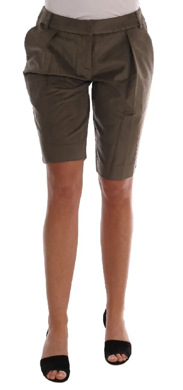 Amazing Prices You Can’t Resist!Ermanno Scervino  Velvet Bermuda Women's Shorts