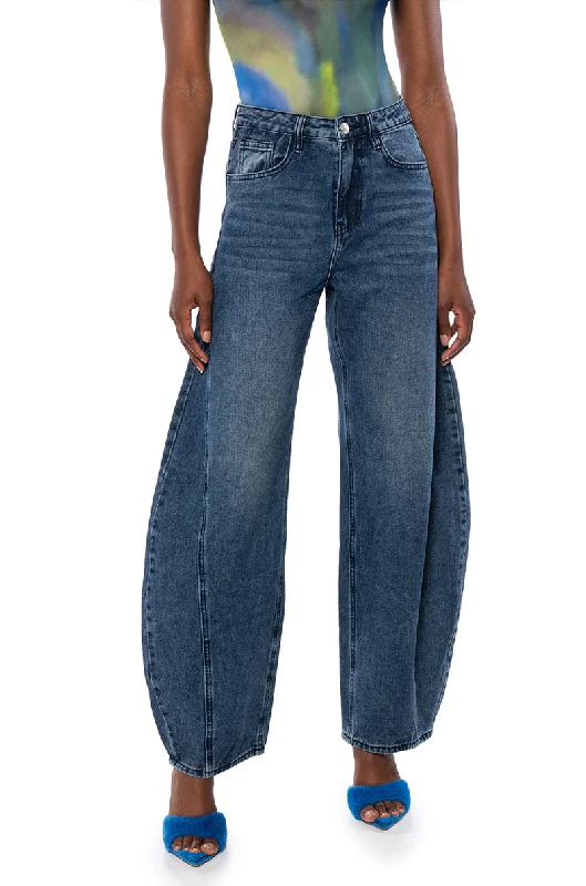One Day Only – Huge Savings!GENIE WIDE LEG JEANS
