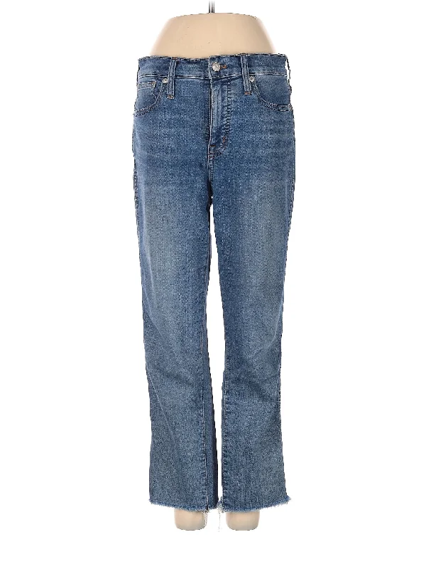 Lowest Prices Guaranteed!High-Rise Bootleg Jeans in Medium Wash