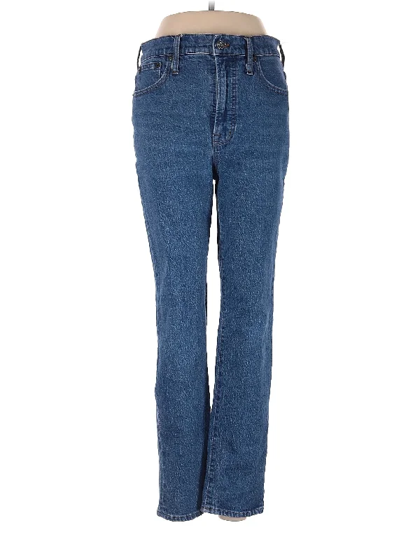 Score Huge Discounts Today!High-Rise Bootleg Jeans in Medium Wash