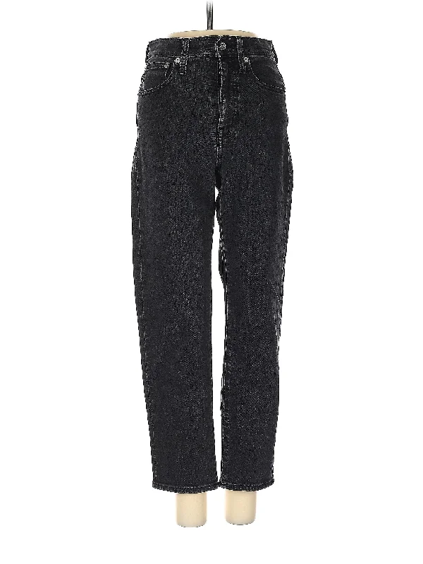Massive Price Cuts!High-Rise Straight-leg Jeans in Dark Wash