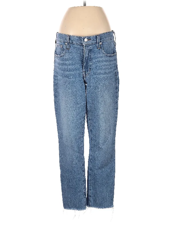 Everything Must Go!High-Rise Straight-leg Jeans in Light Wash