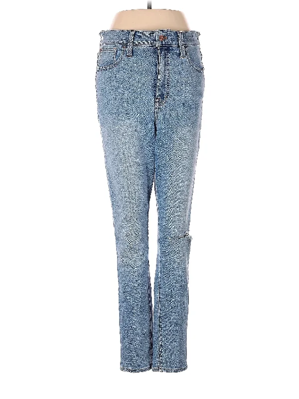 Hurry! While Supplies Last!High-Rise Straight-leg Jeans in Light Wash