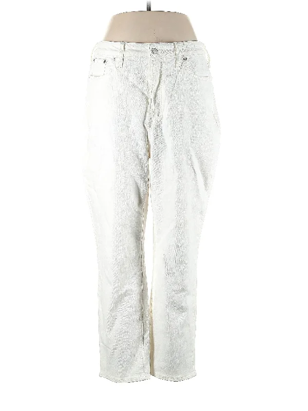 Get More for Less!High-Rise Straight-leg Jeans in Light Wash