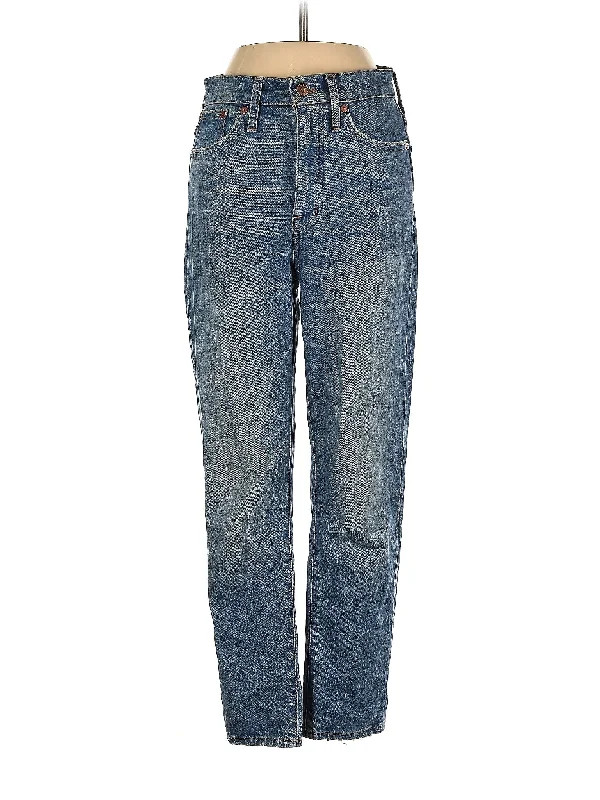 Hurry, Sale Ends Soon!High-Rise Straight-leg Jeans in Medium Wash