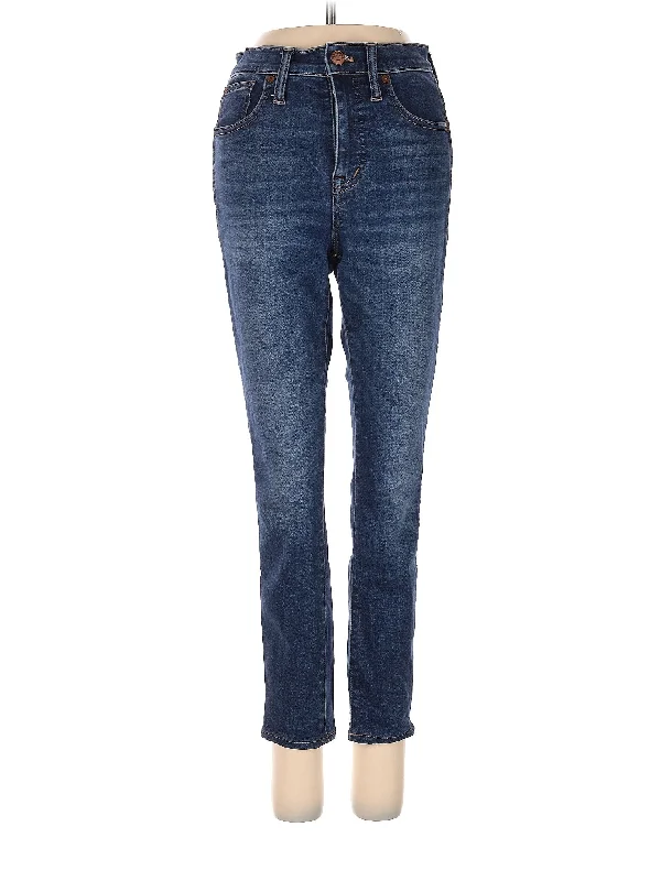 Only a Few Left – Order Now!High-Rise Straight-leg Jeans in Medium Wash