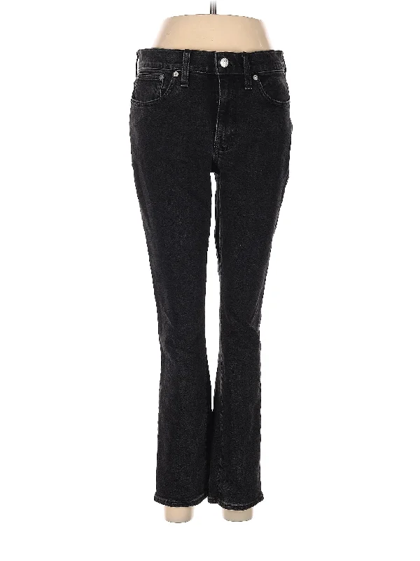 Upgrade for Less!Mid-Rise Bootleg Jeans in Dark Wash