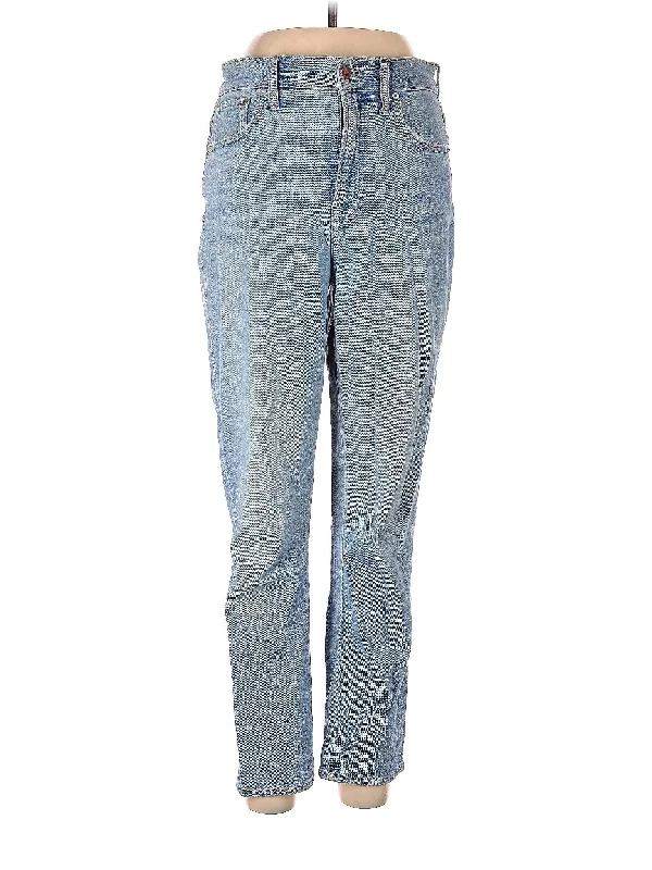 Savings You Can’t Ignore!Mid-Rise Straight-leg Jeans in Light Wash