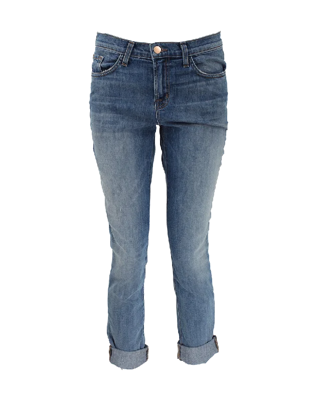 Seasonal Sale – Shop Now!Roll Cuff Slim Boyfriend Jean