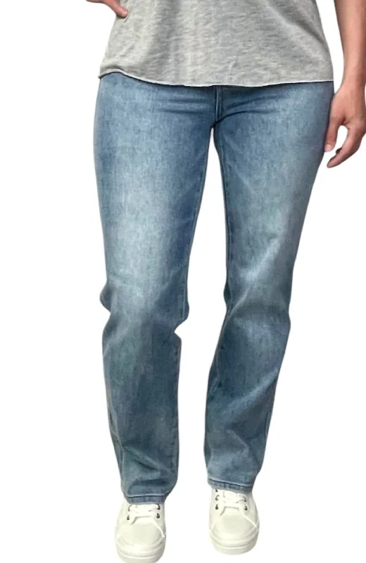 Your Shopping Wish, Our Discount Command!Tummy Control Straight Leg Jeans In Denim