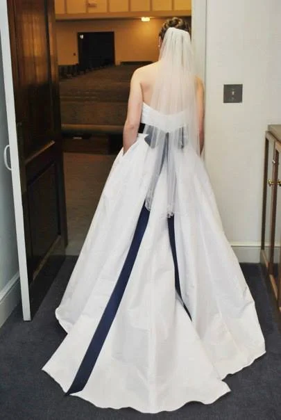 Exclusive Deals Just for You!David's Bridal Strapless Tafetta Ball Gown