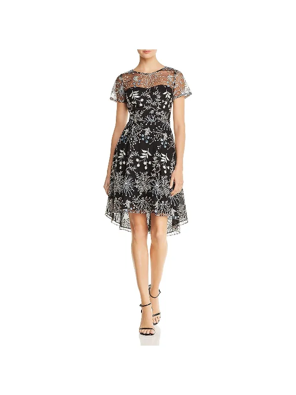 Price Drops You’ll Love!Etheral Womens Embroidered Fit & Flare Party Dress