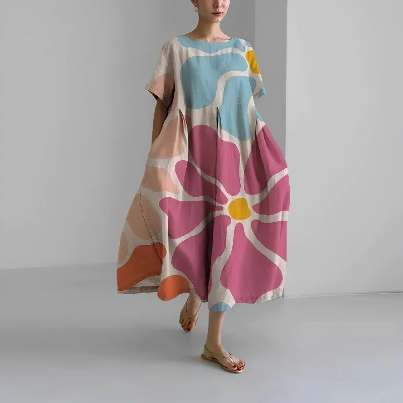 Today Only – Don’t Miss It!Julia | Boho Floral Dress – Flowing Dress – Spring