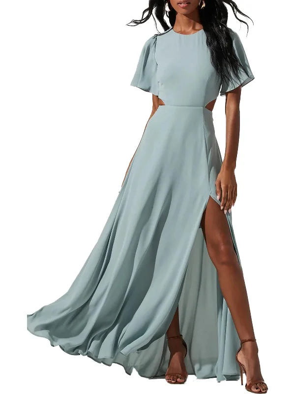 Only a Few Left – Order Now!Katrina Womens Open Back Maxi Evening Dress