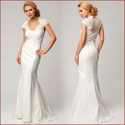 Shop More, Spend Less!Other Tadashi Shoji Lace & Taffeta Mermaid Gown