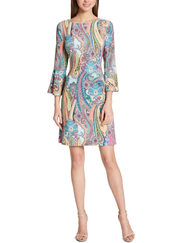 Time to Snag a Bargain!Petites Jaipur Womens Matte Jersey Paisley Casual Dress