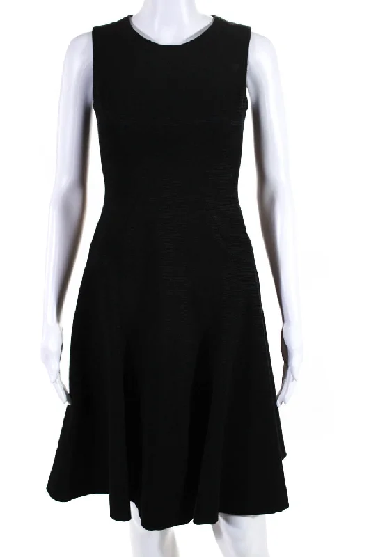 Buy More, Pay Less!Prabal Gurung Women's Round Neck Sleeveless Fit Flare Midi Dress Black Buy More, Pay Less!Prabal Gurung Women's Round Neck Sleeveless Fit Flare Midi Dress Black