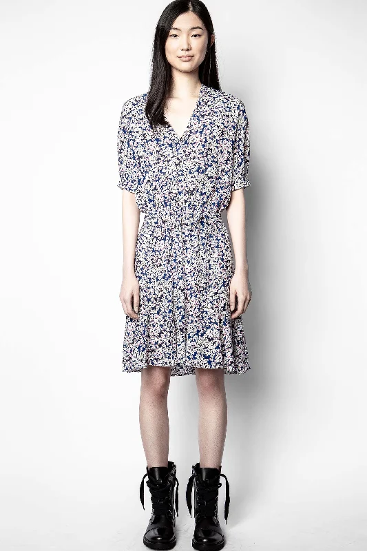 Shop More, Spend Less!Remove Cdc Print Begonia Dress
