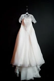 The Best Deals Won’t Wait!Vera Wang Satin Faced Organza Gown Illusion Piece VW351023