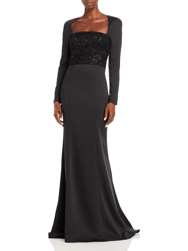 Find the Best Deals Here!Womens Beaded Long Evening Dress