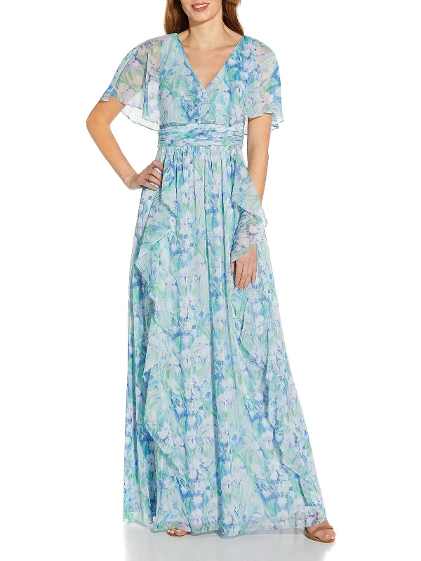 Your Favorite Sale is Back!Womens Chiffon Long Evening Dress