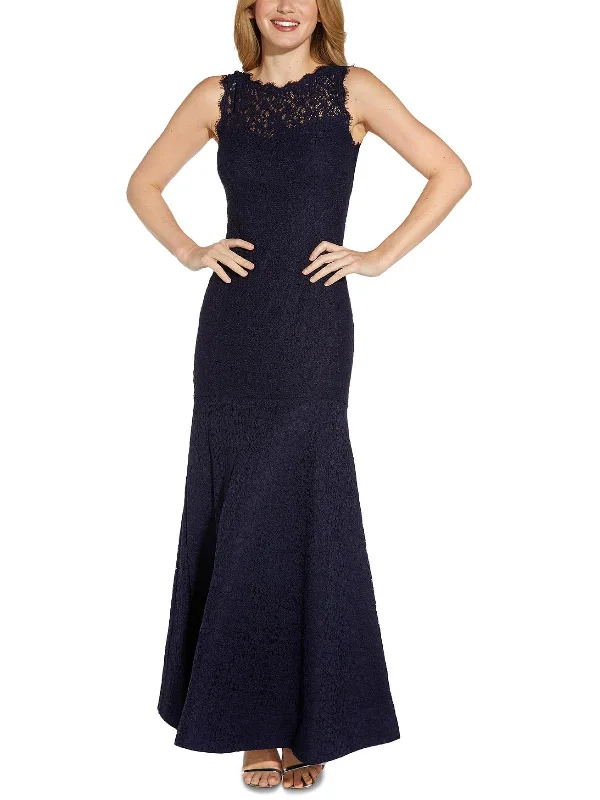 Limited Edition, Limited Price!Womens Lace Maxi Evening Dress