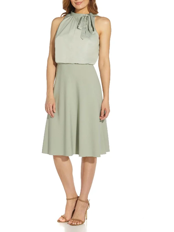 Snag the Best Prices Now!Womens Mixed Media Prom Cocktail and Party Dress
